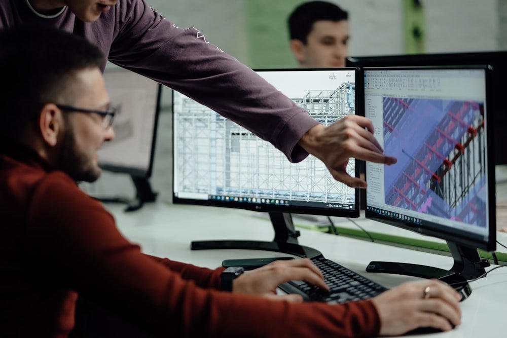 Working through a project together with a client team